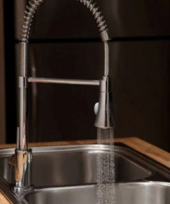 شیر ظرفشویی فنری قهرمان مدل زمرد